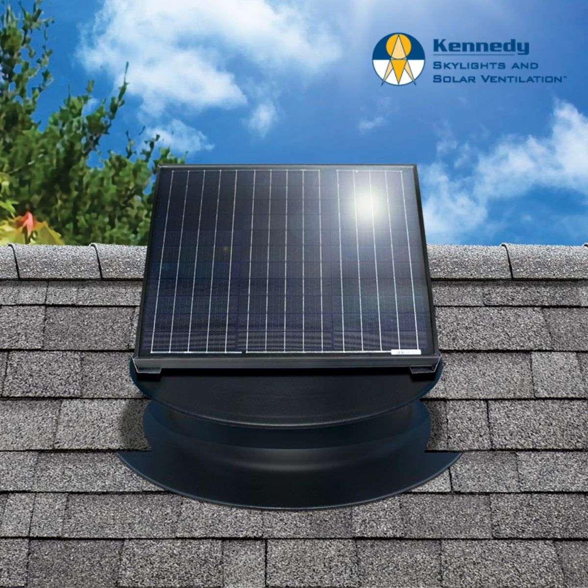 Solar Roof Attic Fans