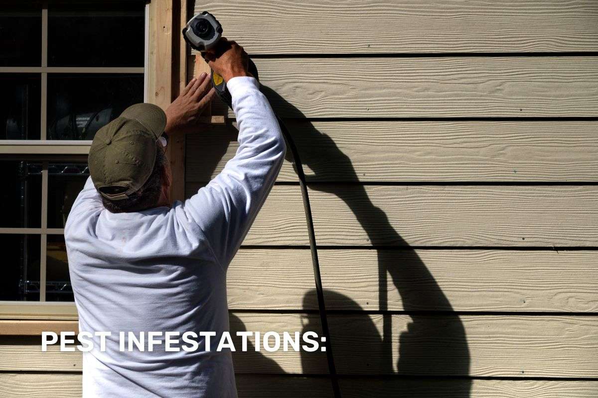 Siding Replacement - Pest infestations