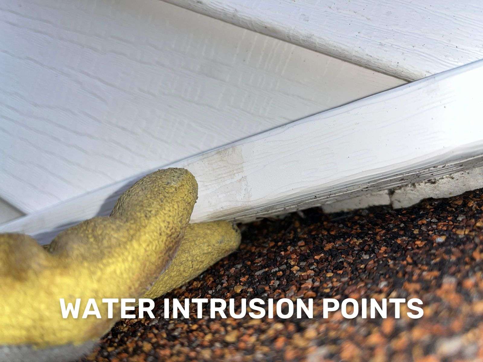 Roof Certification Example - Water Intrusion Points