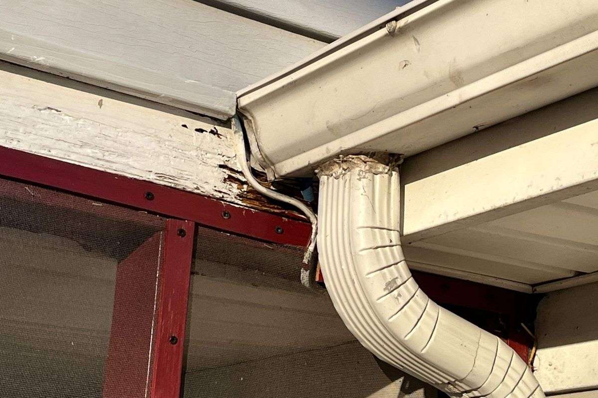 Gutter and Downspout Damage - Roof Claim - Insurance